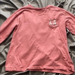 Hollister pink long sleeve